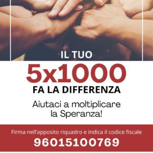 Dona il tuo 5x1000